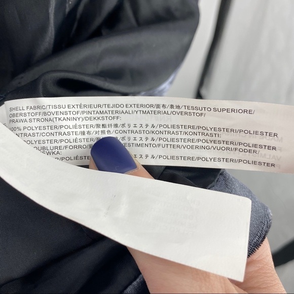 J.O.A. Crushed Velvet Blazer dark charcoal shawl collar shiny soft layering - Picture 15 of 15